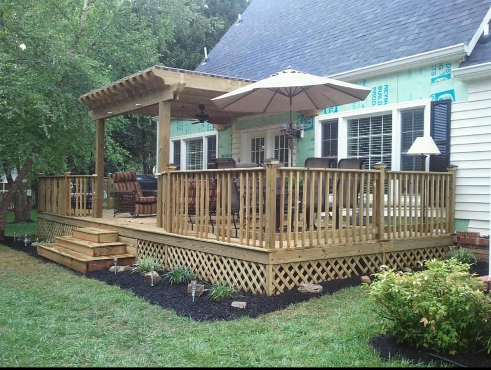beautiful deck design company in greenville nc 1