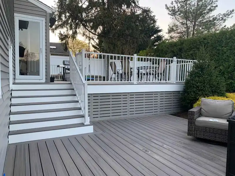 wooden deck in greenville nc